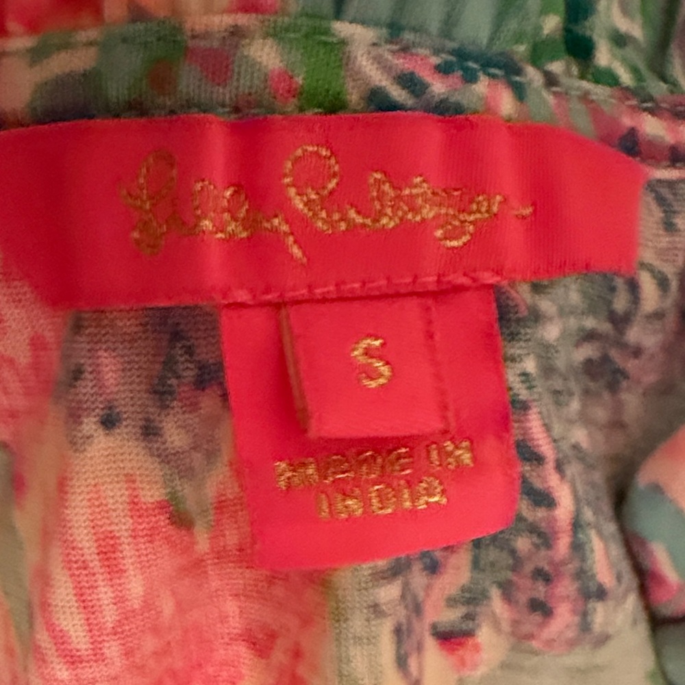 💕EUC Lilly Pulitzer Vibrant Floral Shay Dress with pockets. - Picture 3 of 7